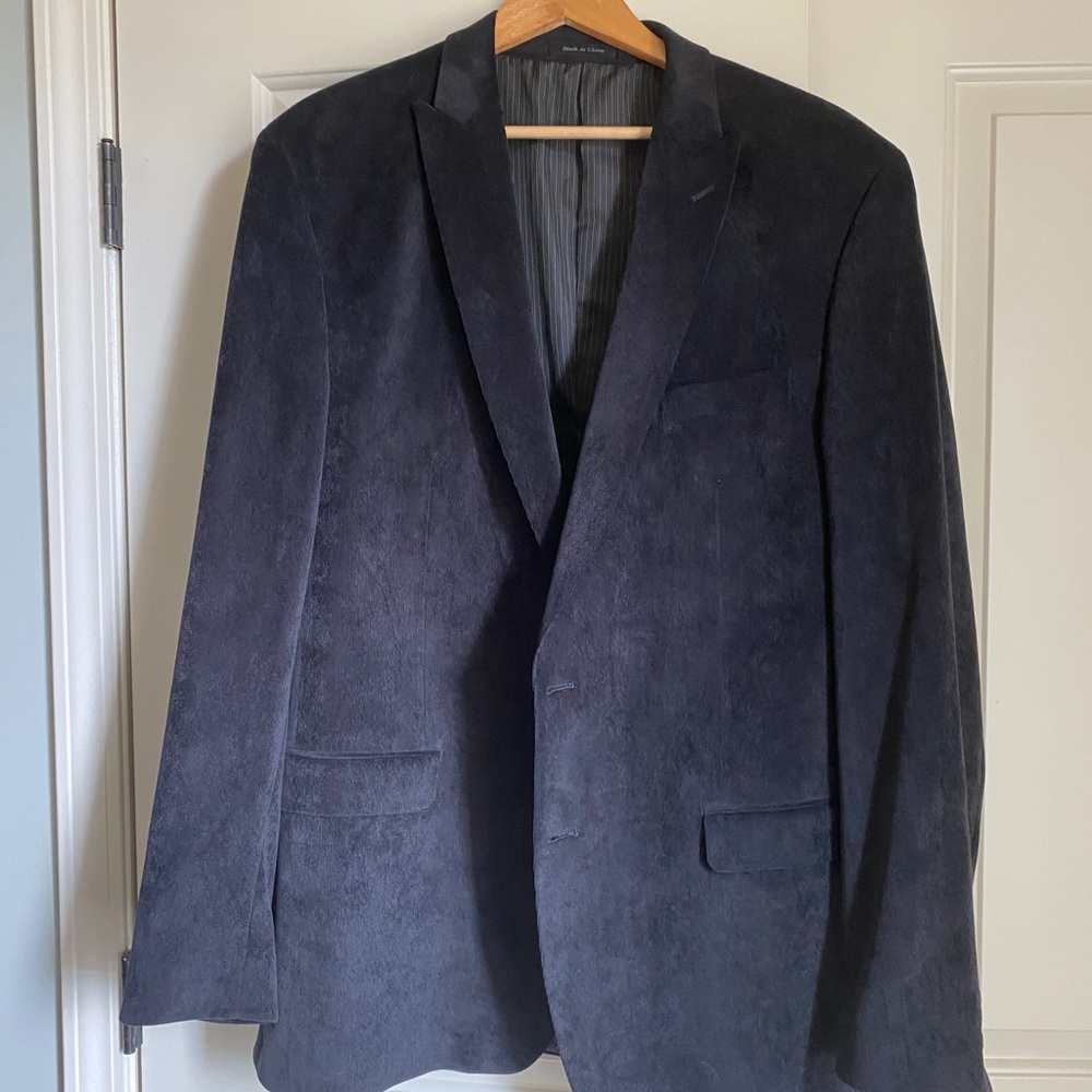 Calvin Klein Black Corduroy Sports coat